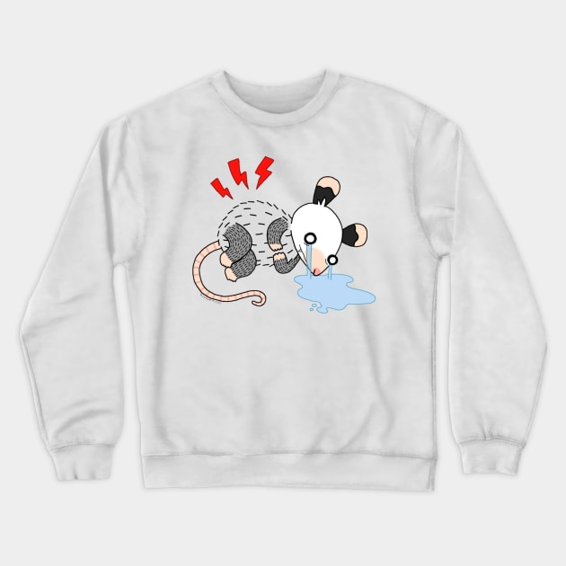 Side Pain Crewneck Sweatshirt by Possum Mood